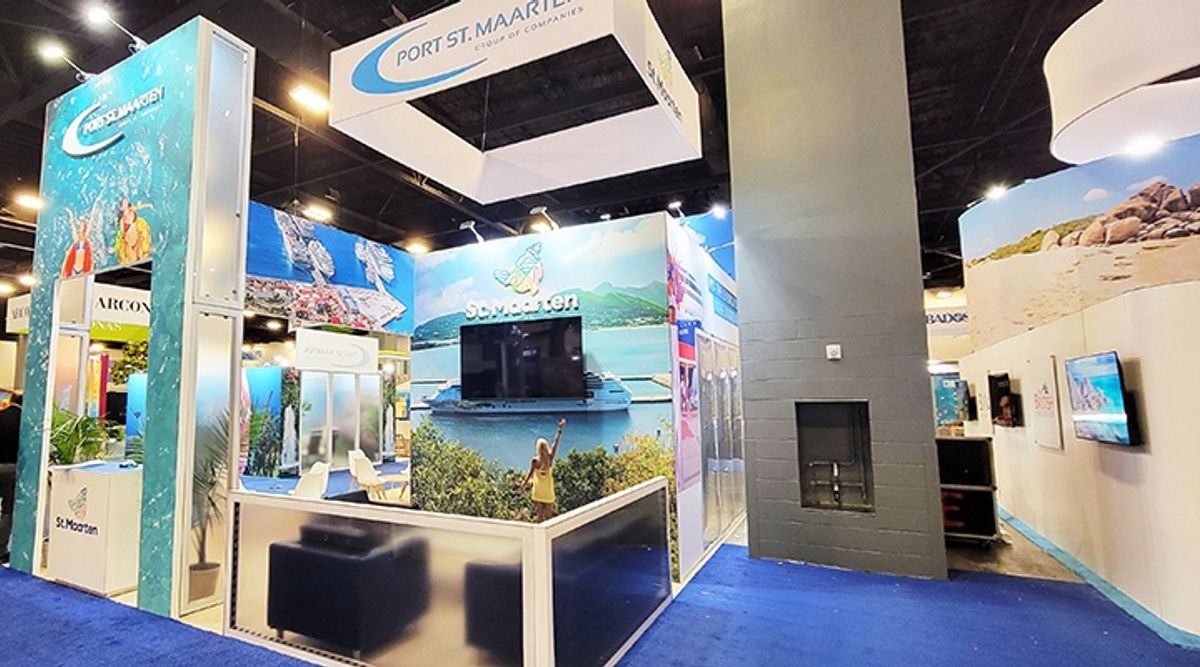 PACK EXPO 10x10 trade show exhibit rental in Las Vegas