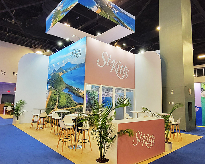 PACK EXPO 10x10 trade show exhibit rental in Las Vegas (view 2)