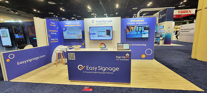 PACK EXPO 10x10 trade show exhibit rental in Las Vegas (view 3)