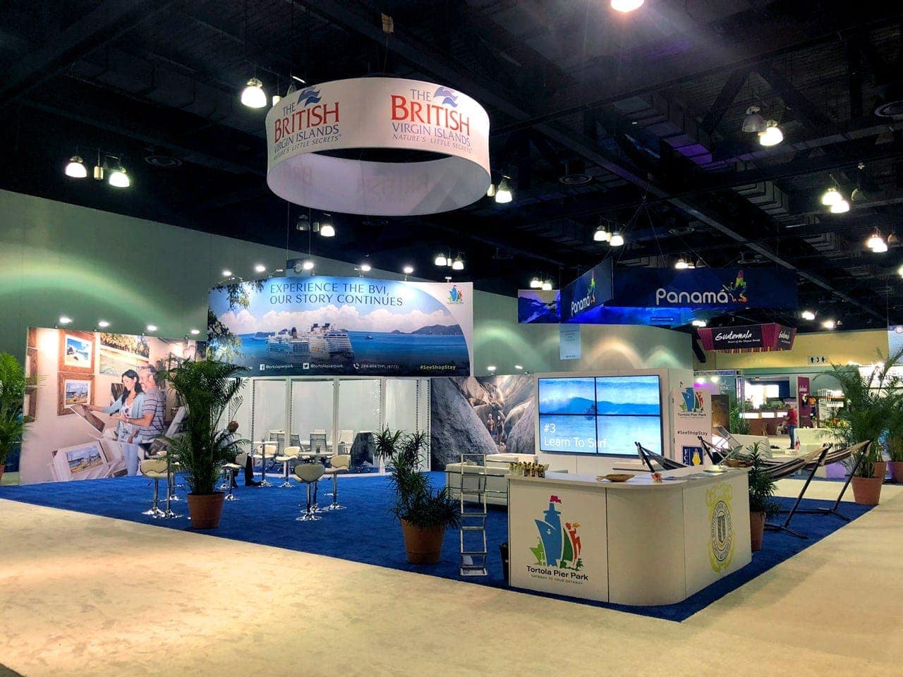 PACK EXPO 10x10 trade show exhibit rental in Las Vegas (view 5)