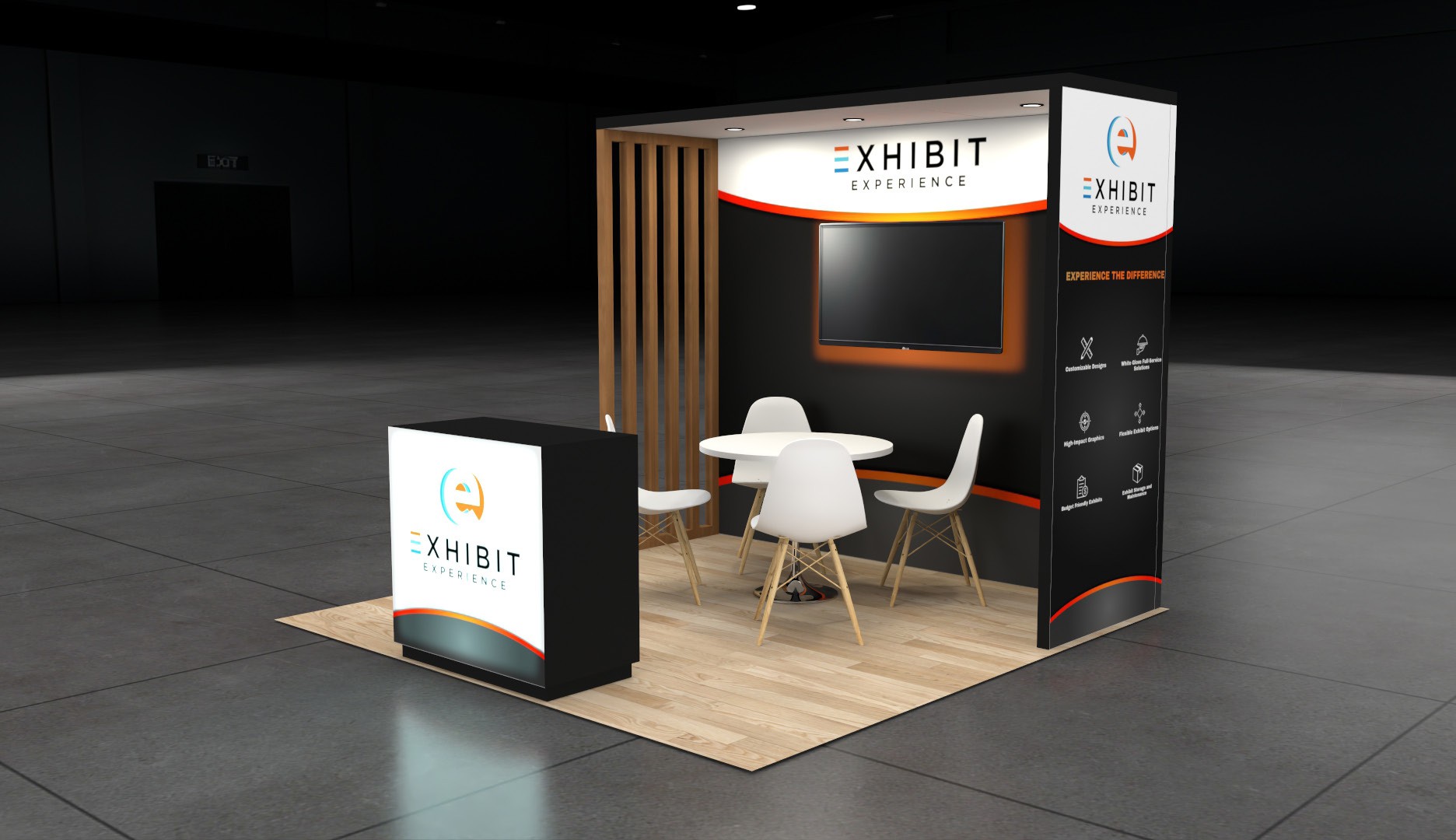 PACK EXPO 10x10 trade show exhibit rental in Las Vegas (view 2)