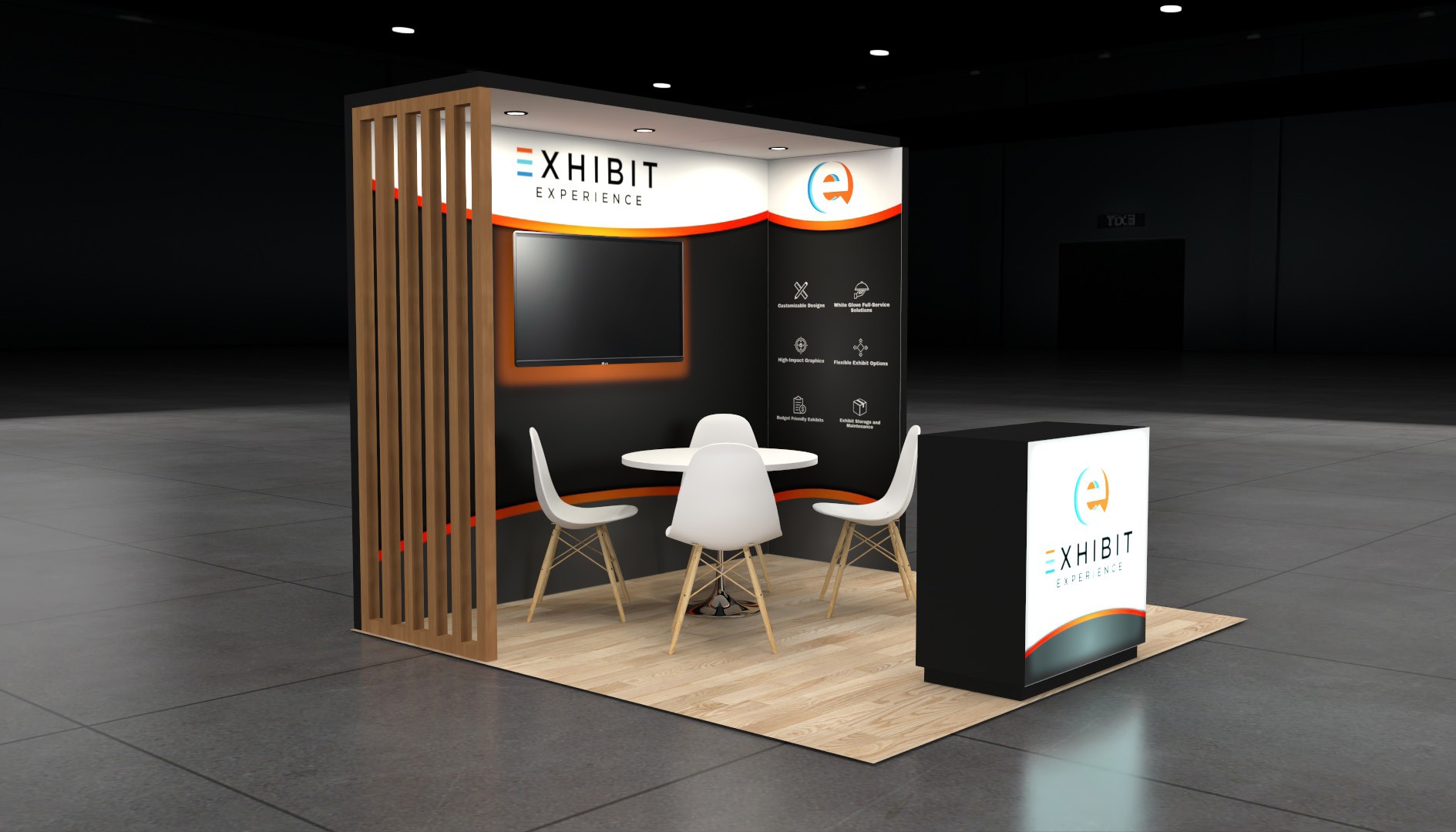 PACK EXPO 10x10 trade show exhibit rental in Las Vegas (view 3)