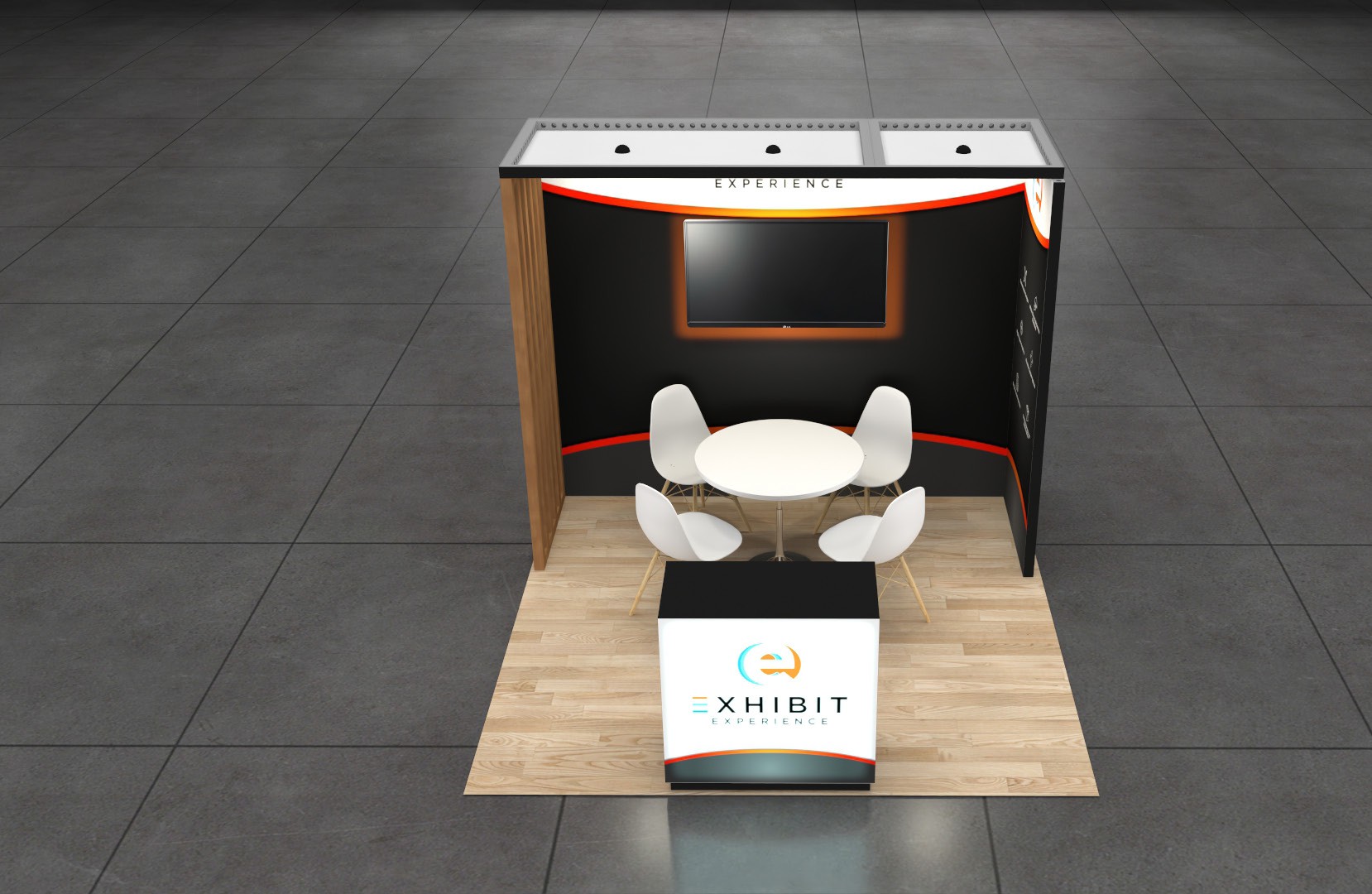 National Hardware Show 10x10 trade show exhibit rental in Las Vegas (view 3)