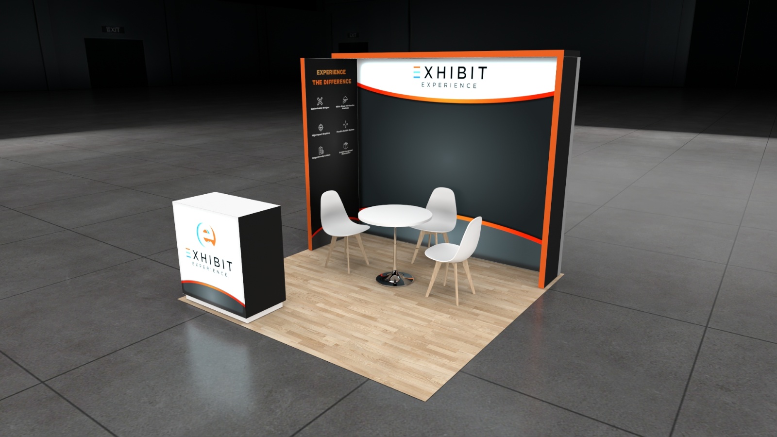 SuperZoo 10x10 trade show exhibit rental in Las Vegas (view 3)