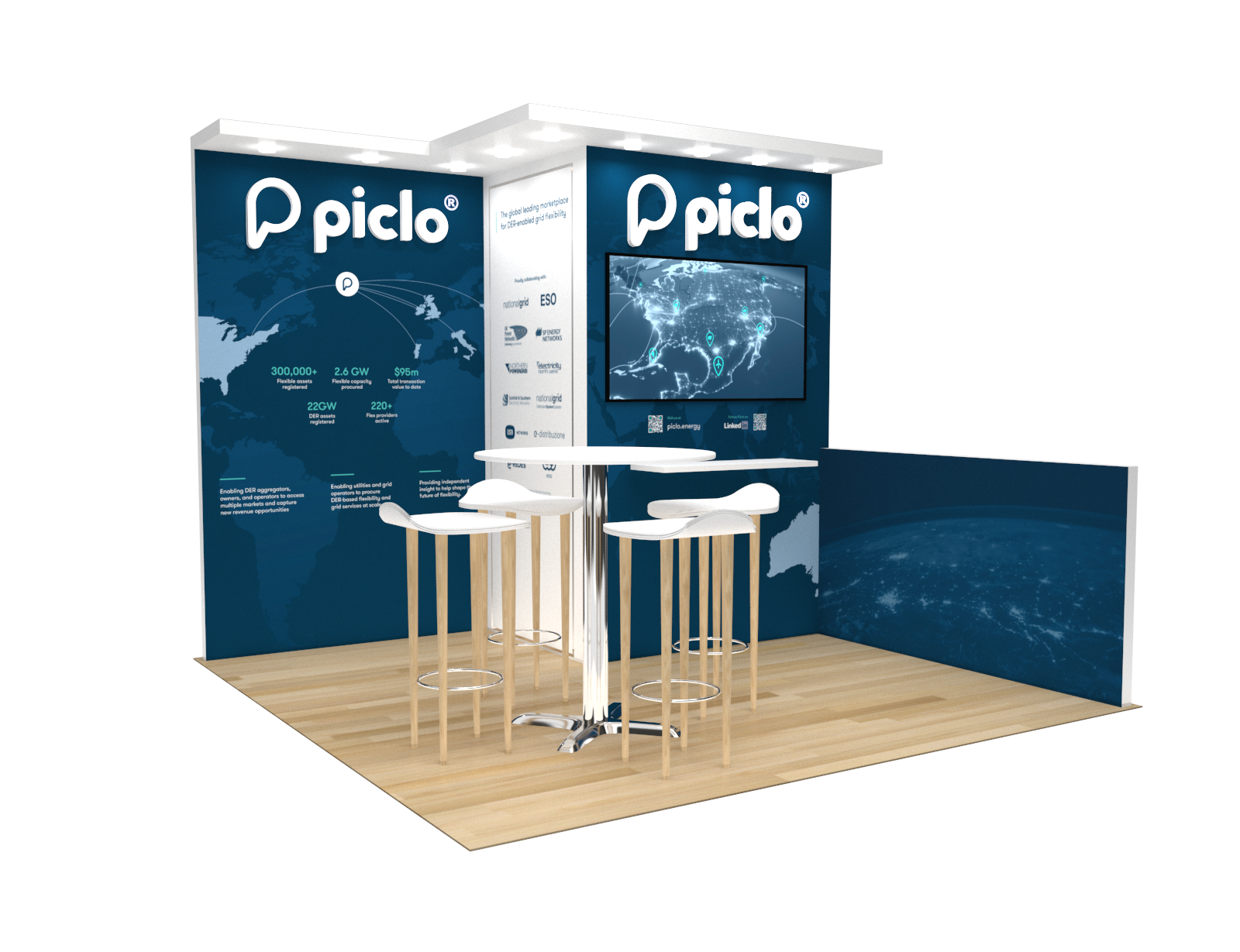 KBIS 10x10 trade show exhibit rental in Las Vegas (view 4)