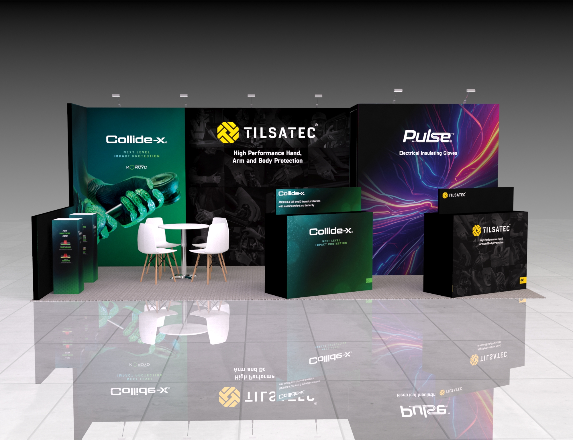 G2E 10x10 trade show exhibit rental in Las Vegas