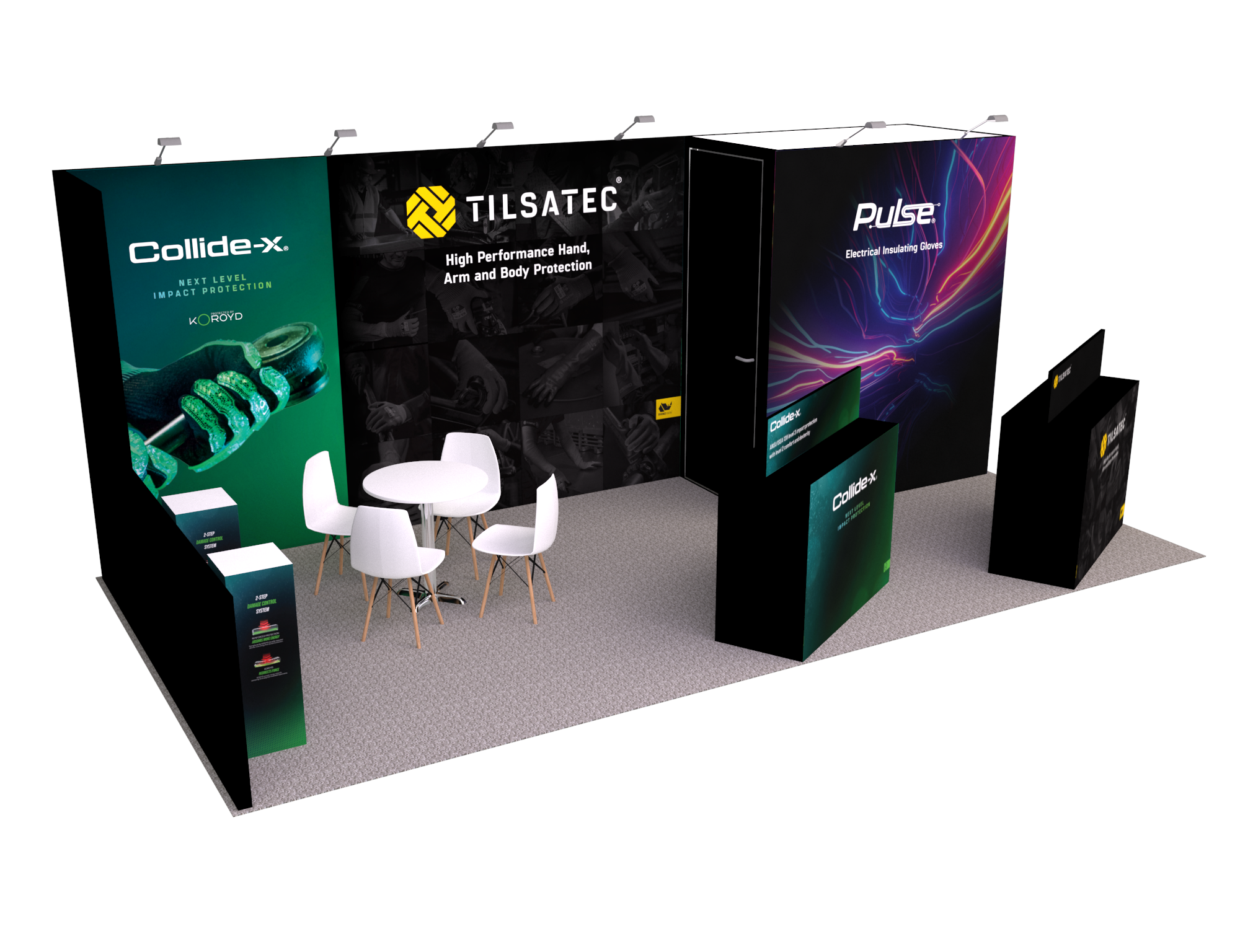 G2E 10x10 trade show exhibit rental in Las Vegas (view 2)