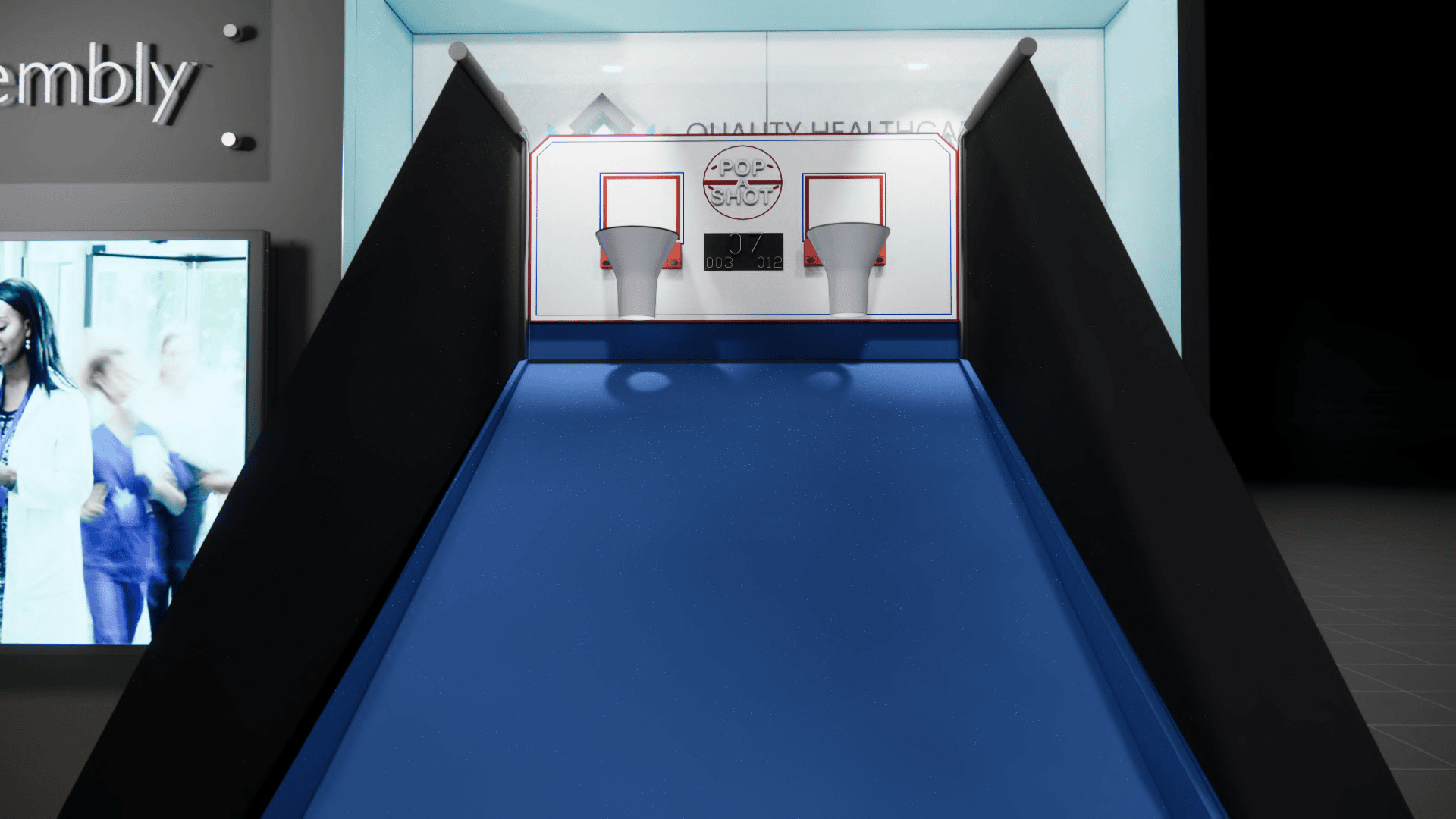 NBAA-BACE 10x20 trade show exhibit rental in Las Vegas (view 2)