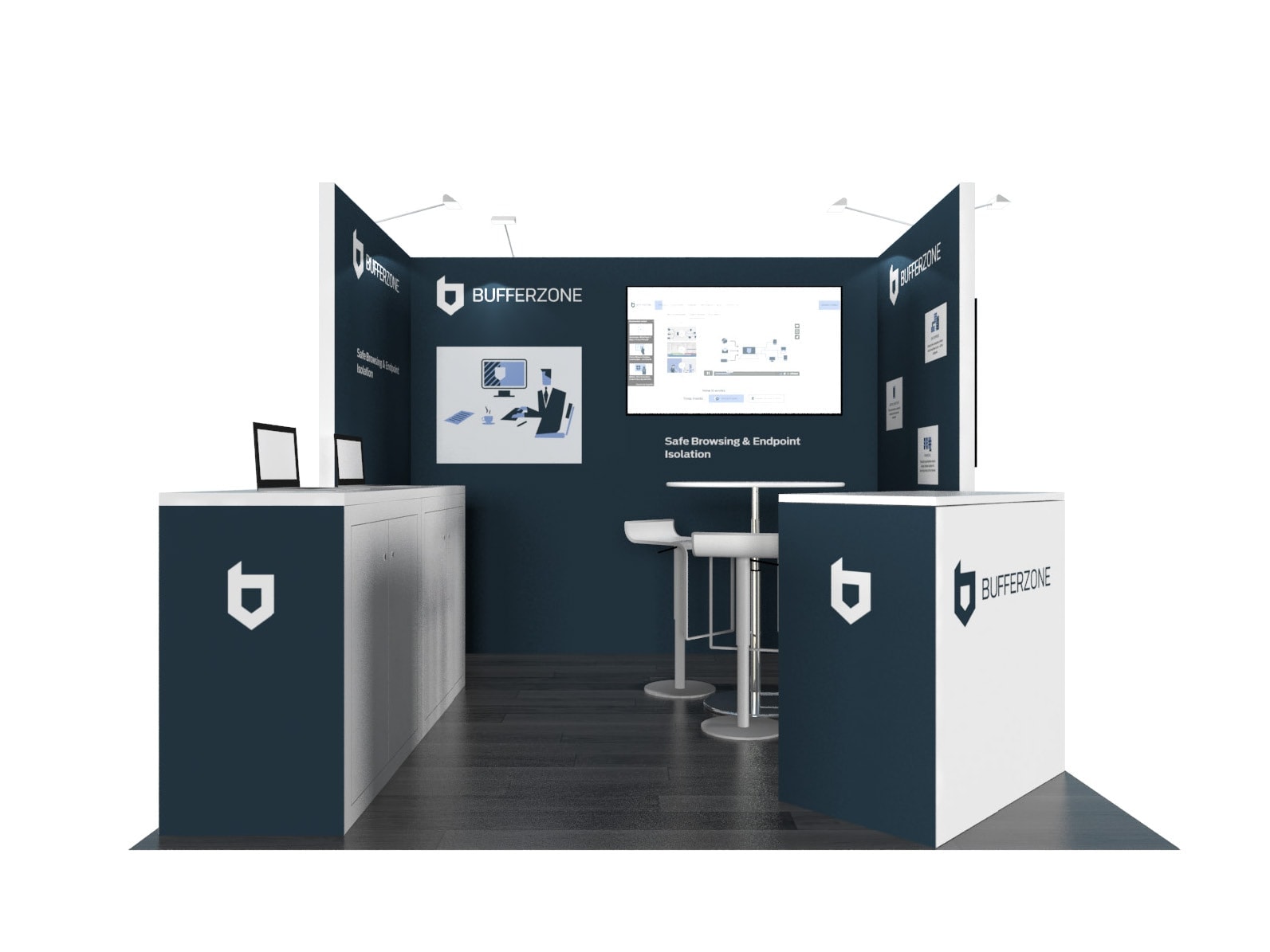 Las Vegas Market 10x10 trade show exhibit rental in Las Vegas (view 2)