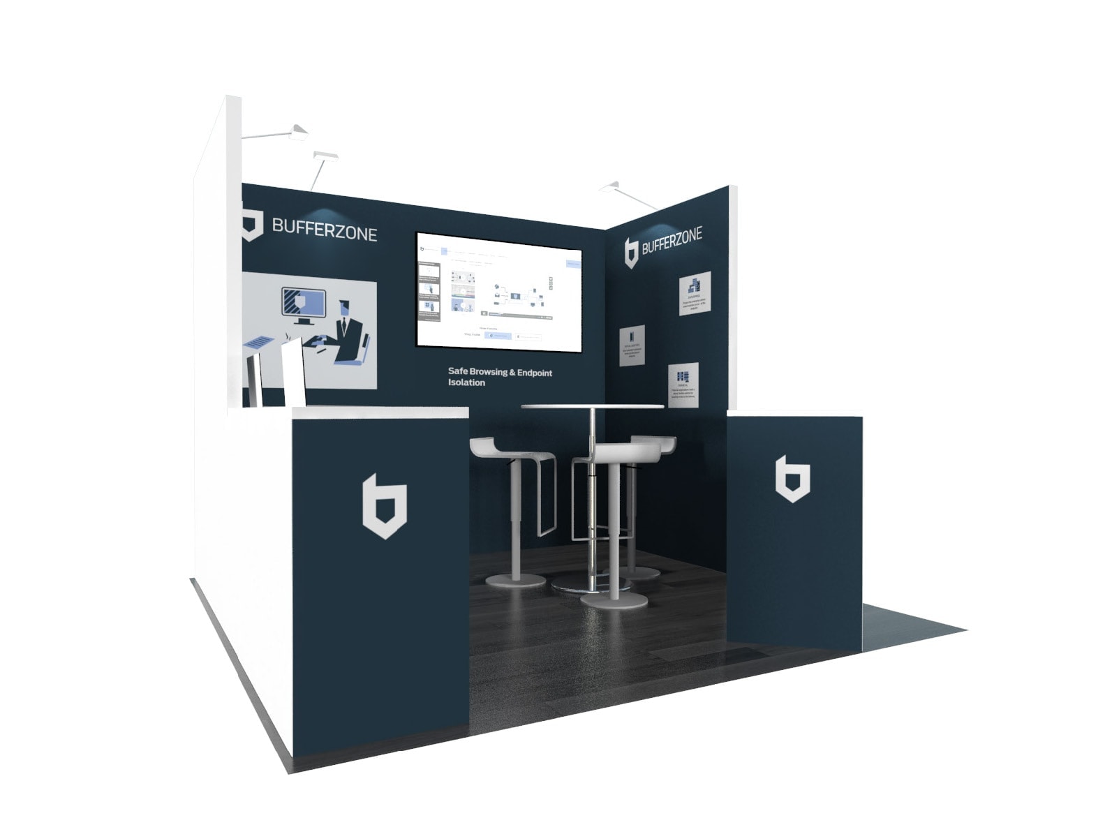 Las Vegas Market 10x10 trade show exhibit rental in Las Vegas (view 3)
