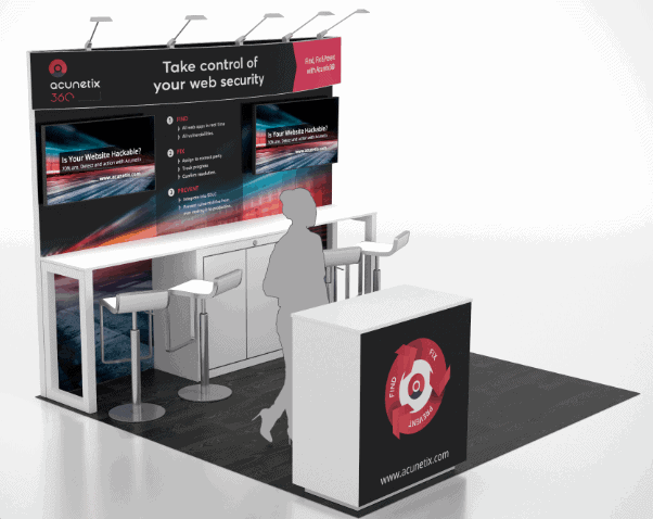 WPPI 10x10 trade show exhibit rental in Las Vegas (view 3)
