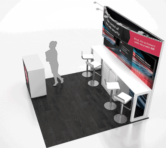 WPPI 10x10 trade show exhibit rental in Las Vegas (view 4)
