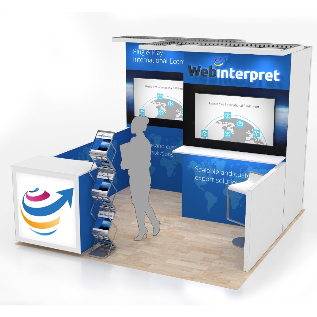 MAGIC 10x10 trade show exhibit rental in Las Vegas
