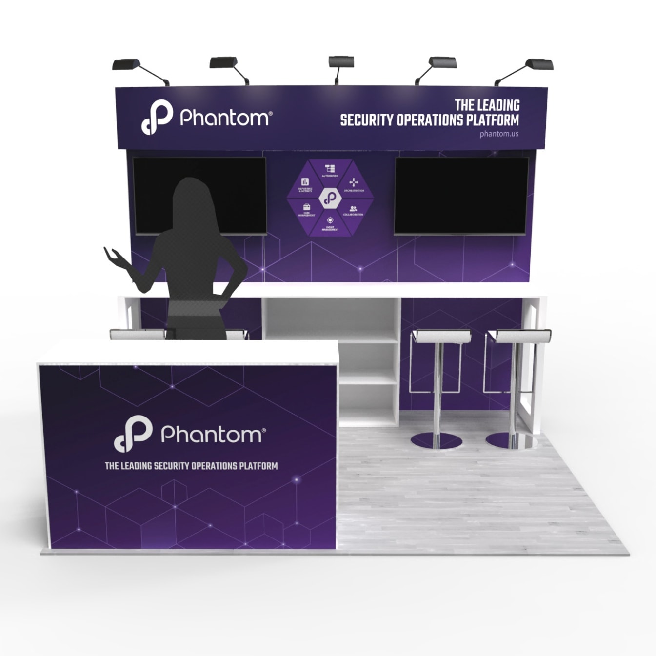SuperZoo 10x10 trade show exhibit rental in Las Vegas