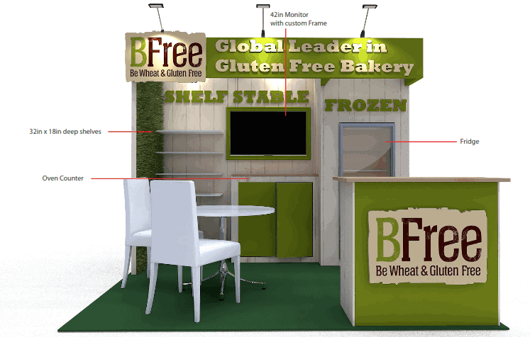 ASD Market Week 10x10 trade show exhibit rental in Las Vegas