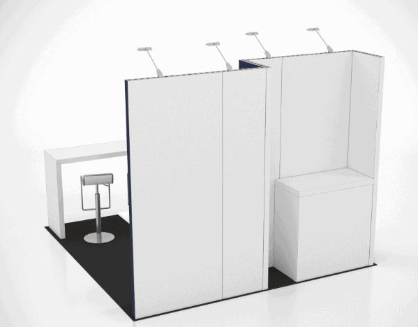 National Hardware Show 10x10 trade show exhibit rental in Las Vegas (view 4)