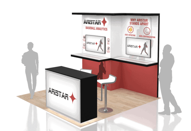 SuperZoo 10x10 trade show exhibit rental in Las Vegas