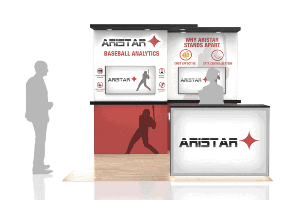 SuperZoo 10x10 trade show exhibit rental in Las Vegas (view 2)