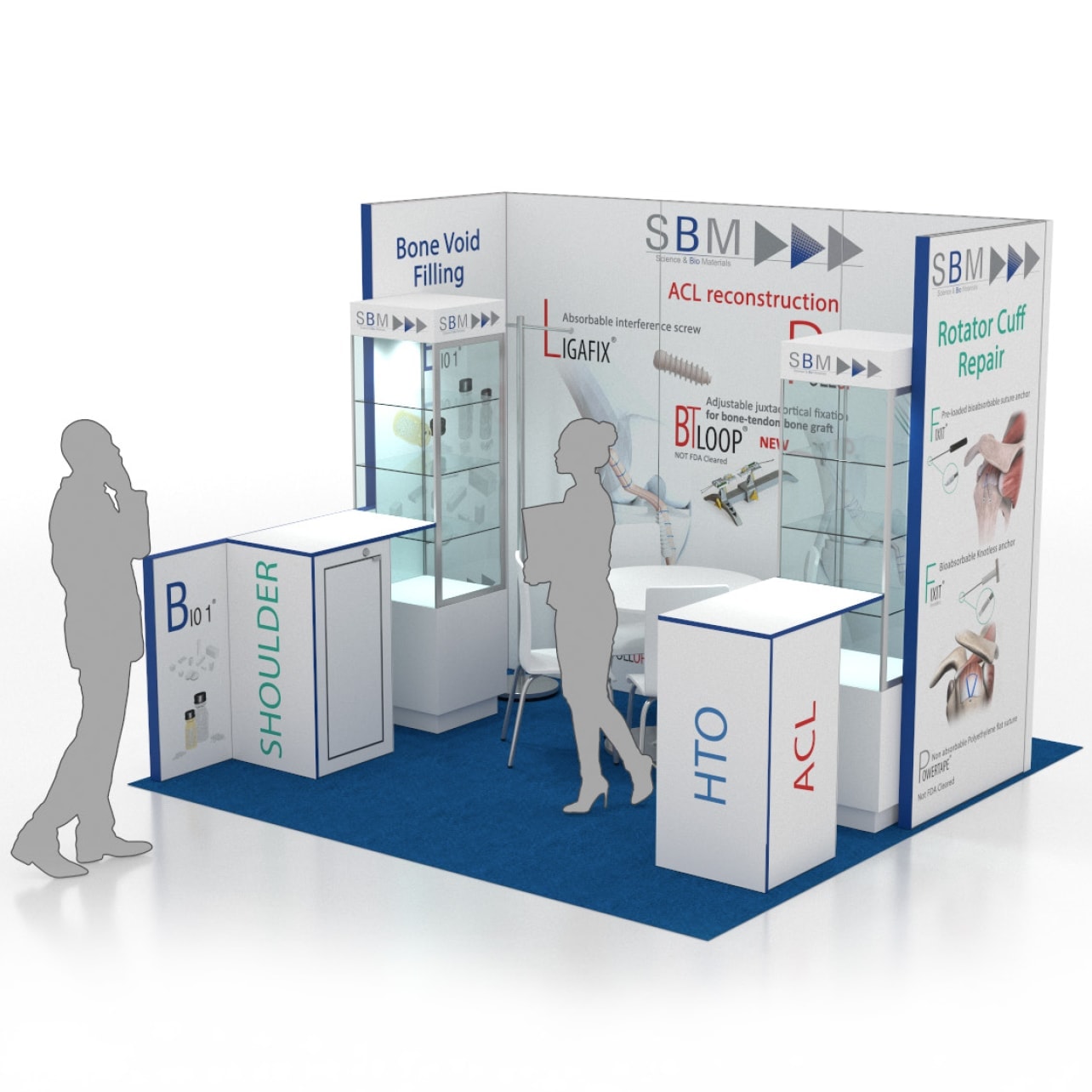 IPW 10x10 trade show exhibit rental in Las Vegas