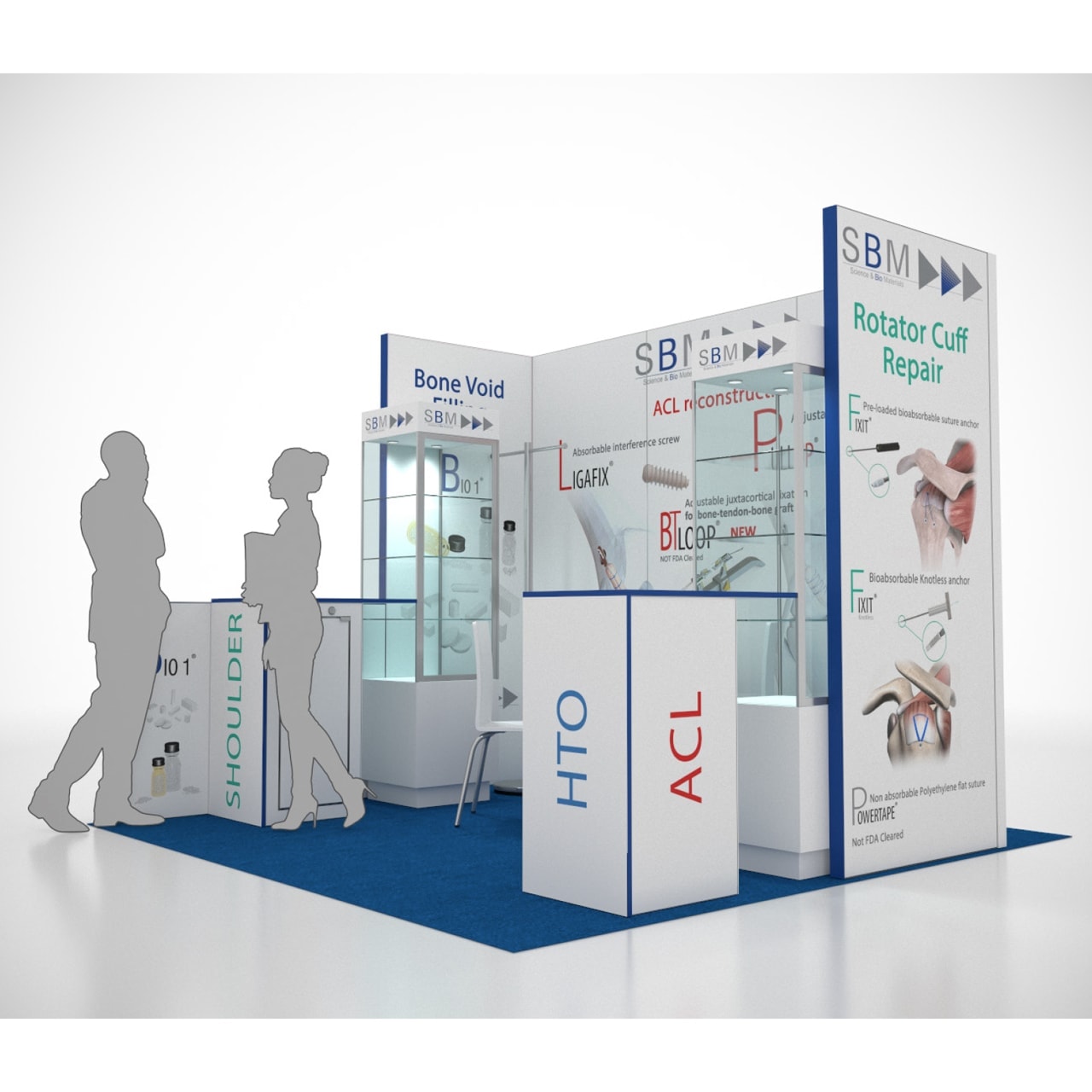 IPW 10x10 trade show exhibit rental in Las Vegas (view 3)
