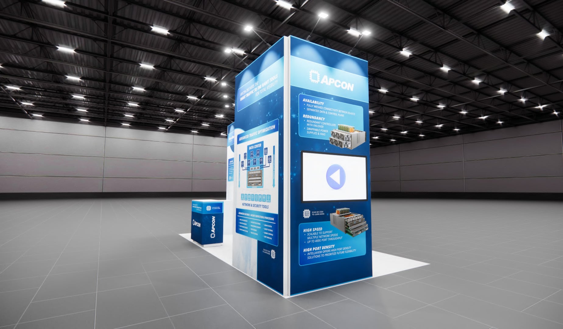 PRINTING United 10x20 trade show exhibit rental in Las Vegas (view 2)