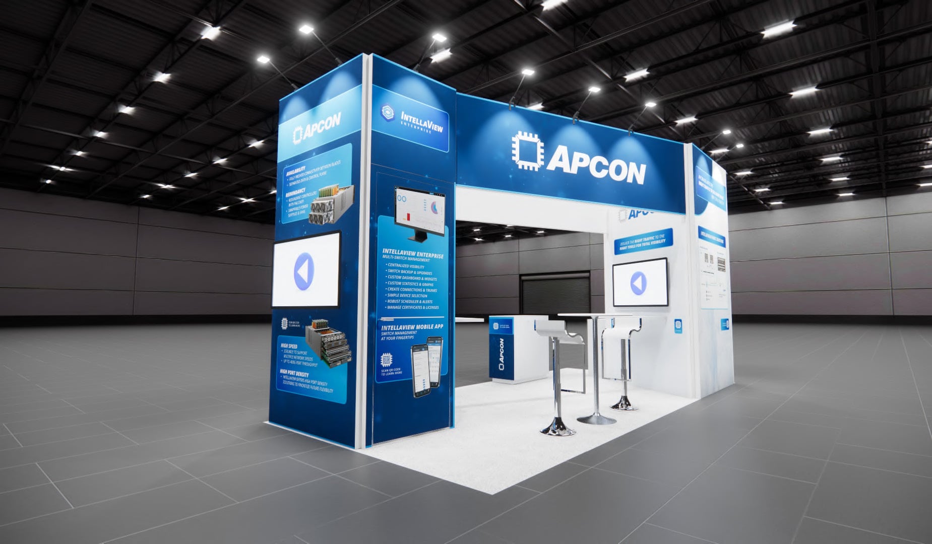 PRINTING United 10x20 trade show exhibit rental in Las Vegas (view 4)
