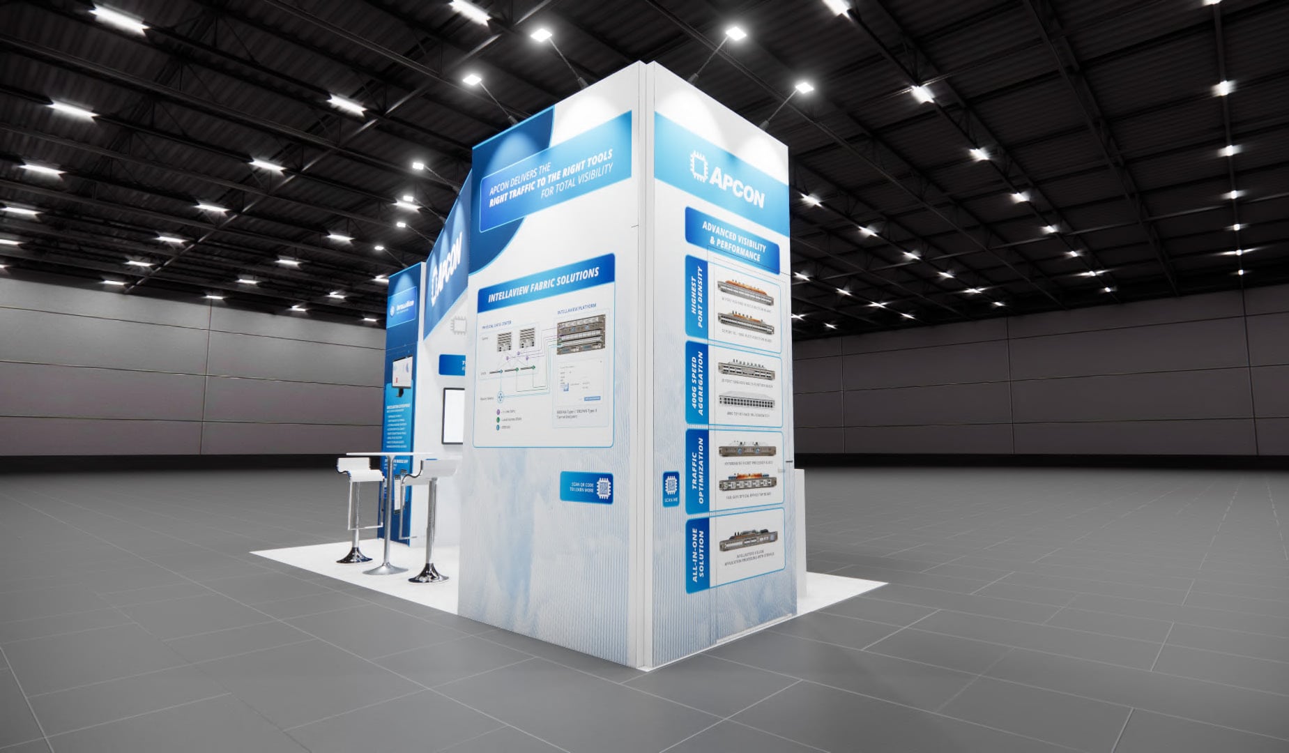 PRINTING United 10x20 trade show exhibit rental in Las Vegas (view 6)