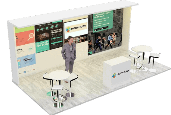 WPPI 10x20 trade show exhibit rental in Las Vegas