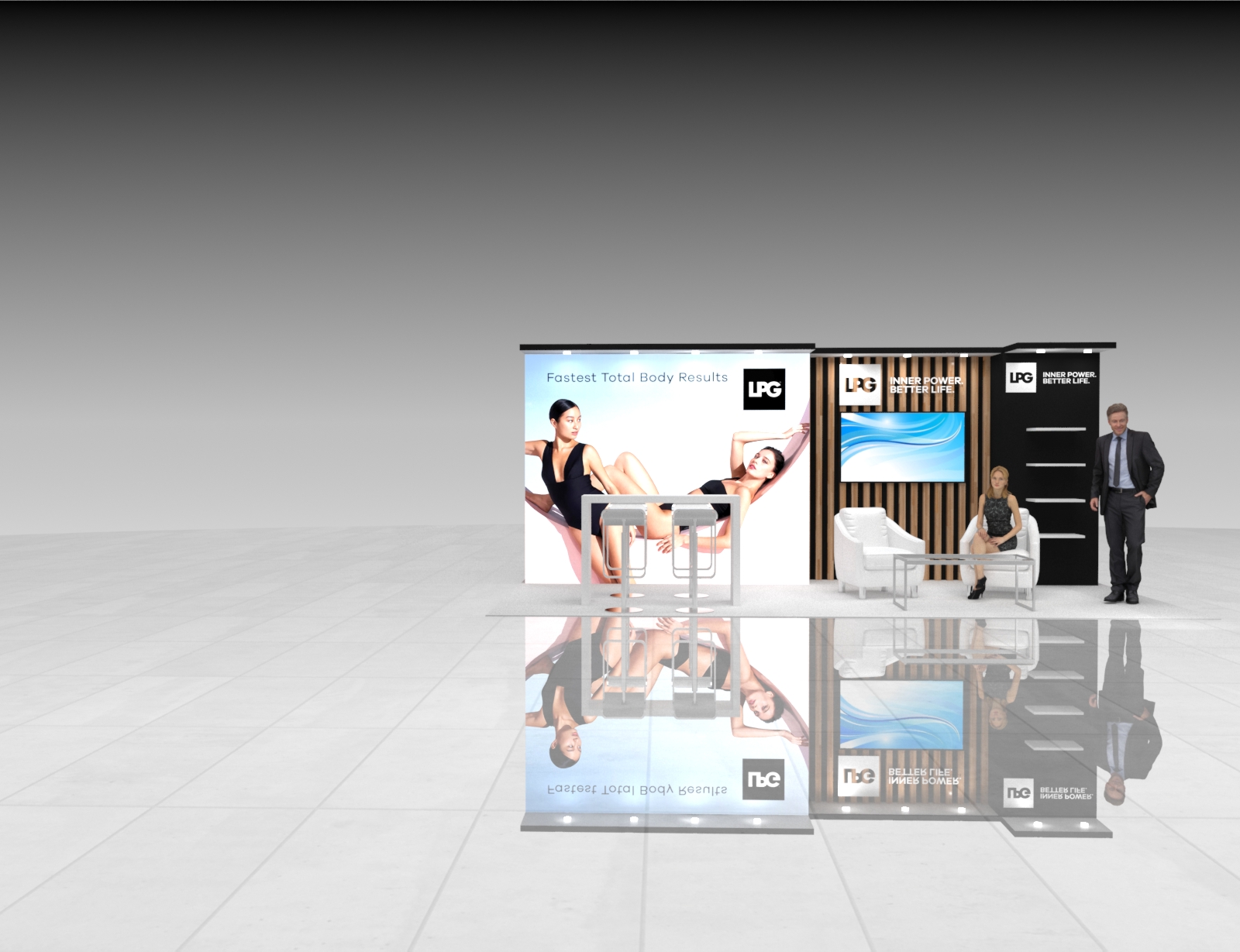 Licensing Expo 10x20 trade show exhibit rental in Las Vegas (view 7)