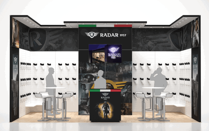 CosmoProf 10x20 trade show exhibit rental in Las Vegas