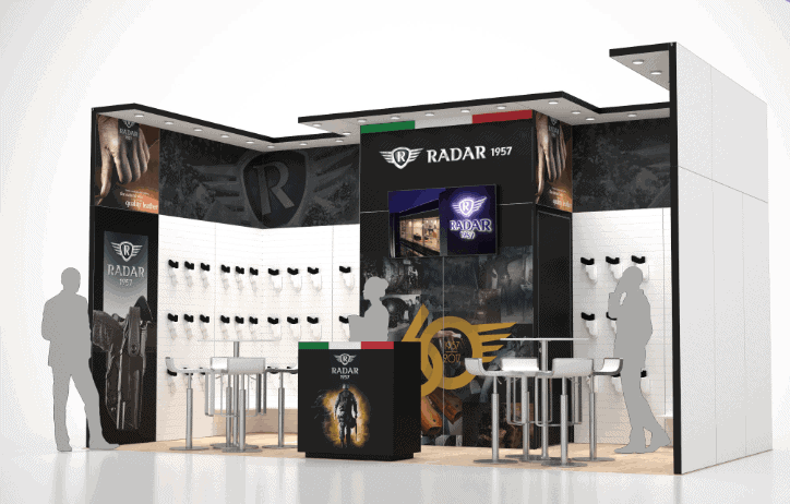 CosmoProf 10x20 trade show exhibit rental in Las Vegas (view 2)