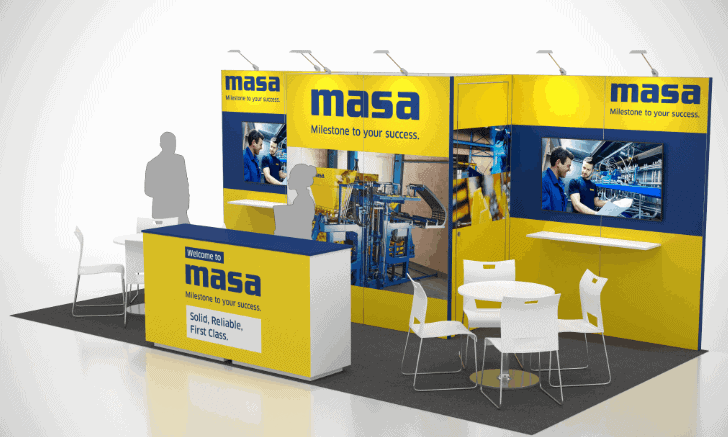 Las Vegas Market 10x20 trade show exhibit rental in Las Vegas
