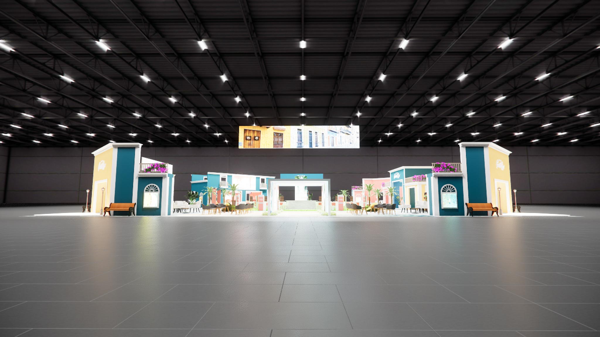ASD Market Week Double Deck trade show exhibit rental in Las Vegas