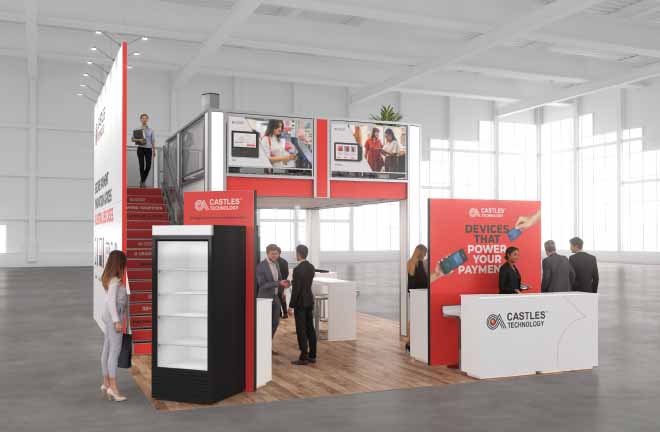 ASD Market Week 20x30 trade show exhibit rental in Las Vegas
