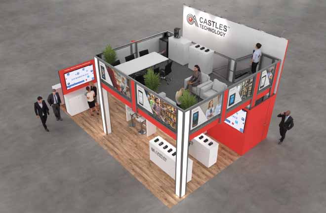 ASD Market Week 20x30 trade show exhibit rental in Las Vegas (view 3)