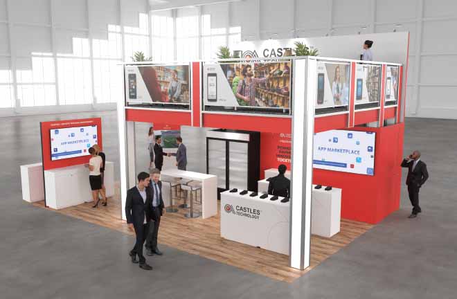 ASD Market Week 20x30 trade show exhibit rental in Las Vegas (view 4)
