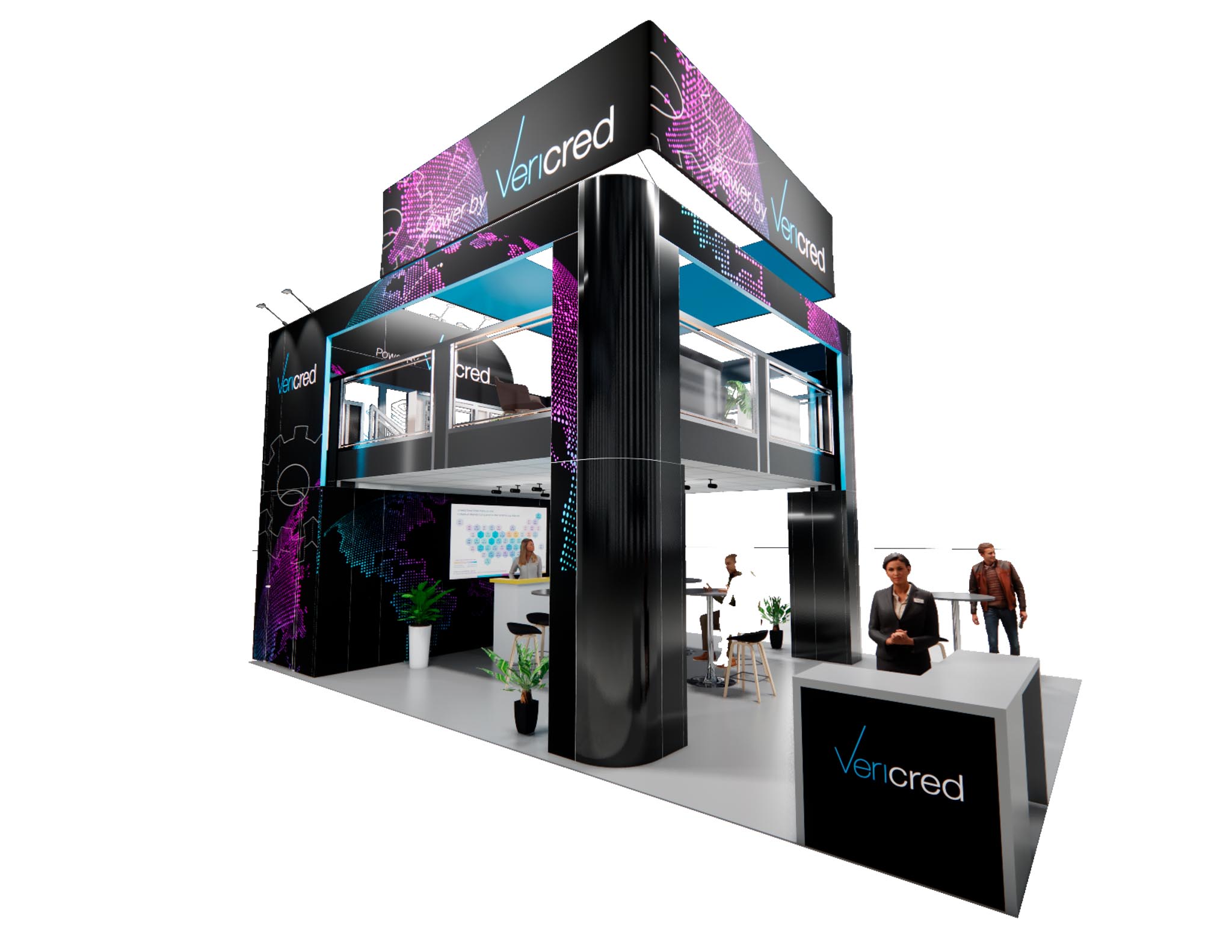 National Hardware Show 20x30 trade show exhibit rental in Las Vegas