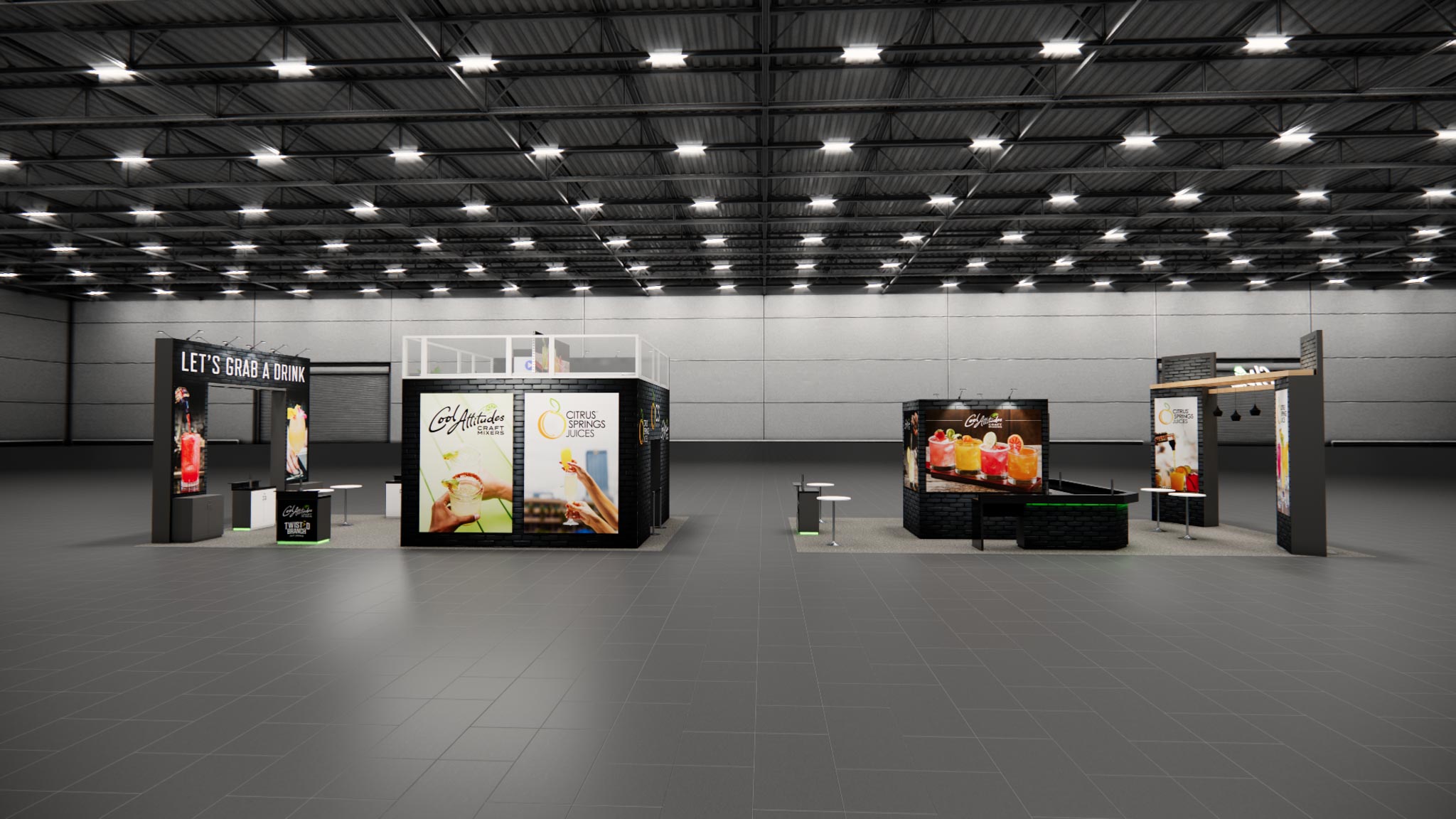 FABTECH 20x40 trade show exhibit rental in Las Vegas (view 2)