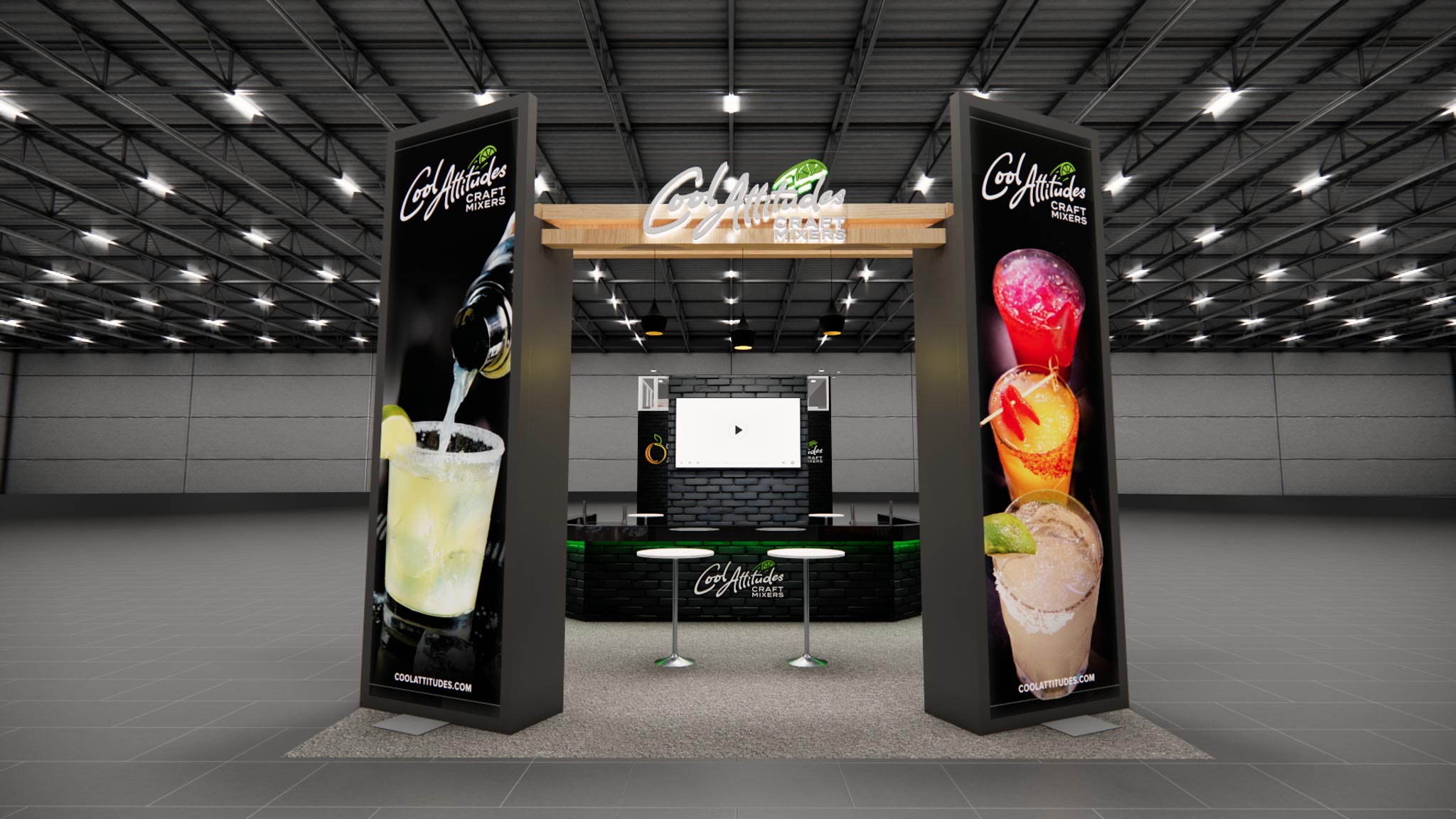 FABTECH 20x40 trade show exhibit rental in Las Vegas (view 4)
