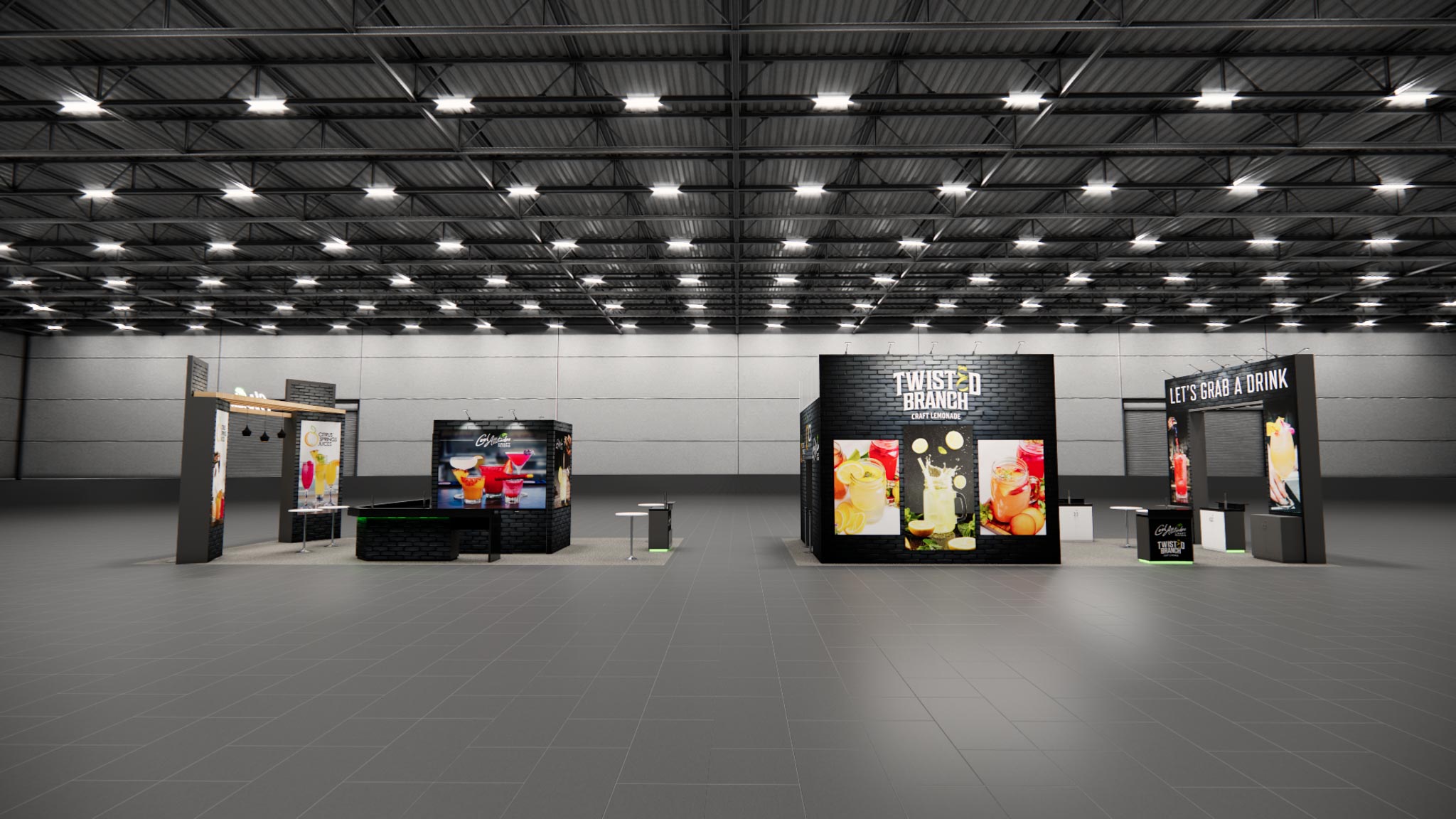 FABTECH 20x40 trade show exhibit rental in Las Vegas (view 6)