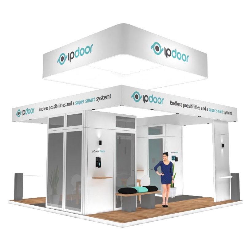 ASD Market Week 20x20 trade show exhibit rental in Las Vegas