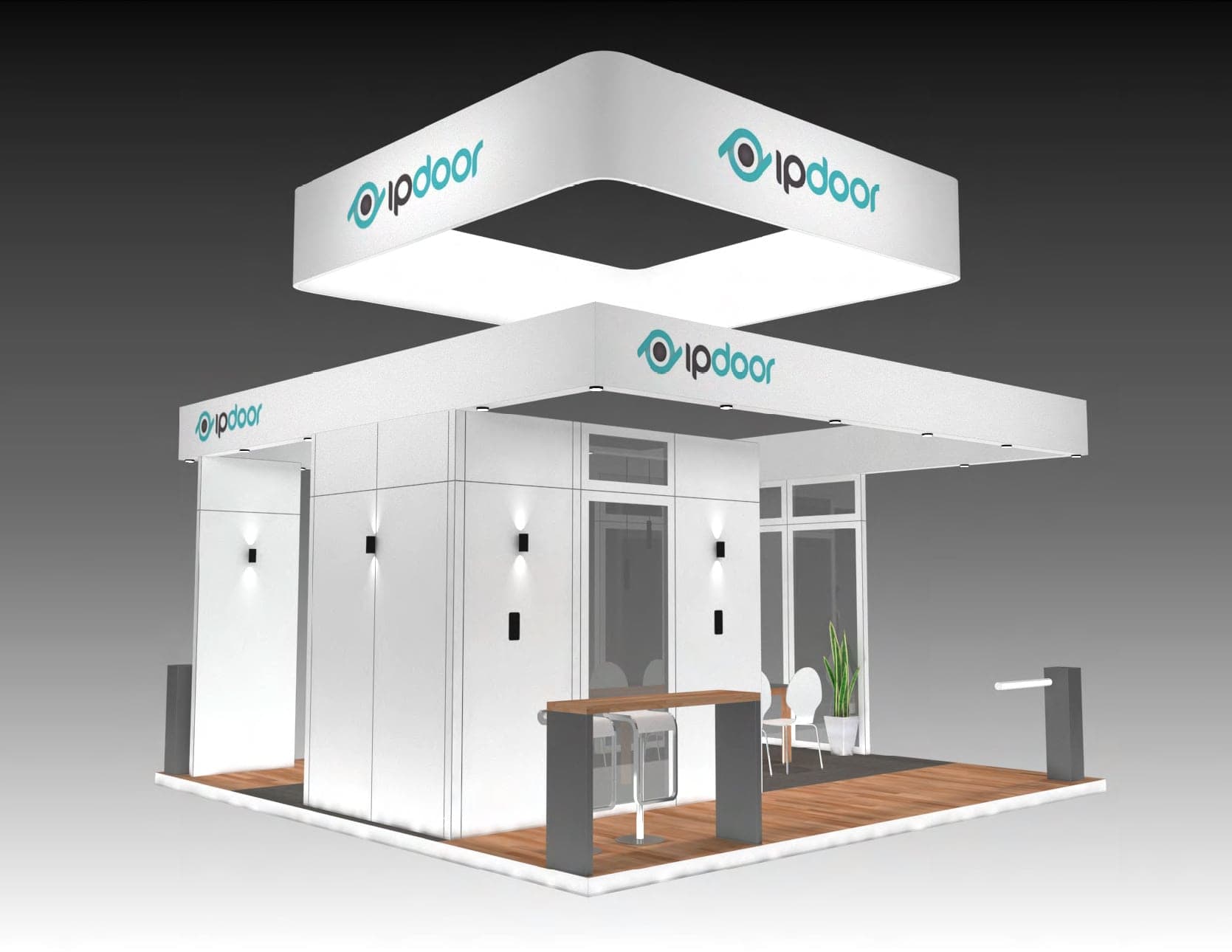 ASD Market Week 20x20 trade show exhibit rental in Las Vegas (view 3)