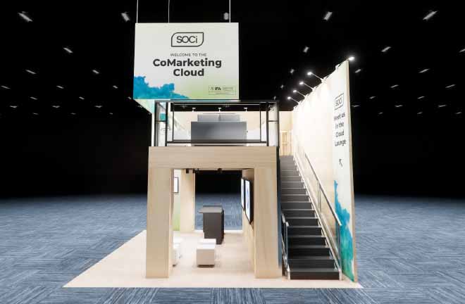 National Hardware Show 20x20 trade show exhibit rental in Las Vegas