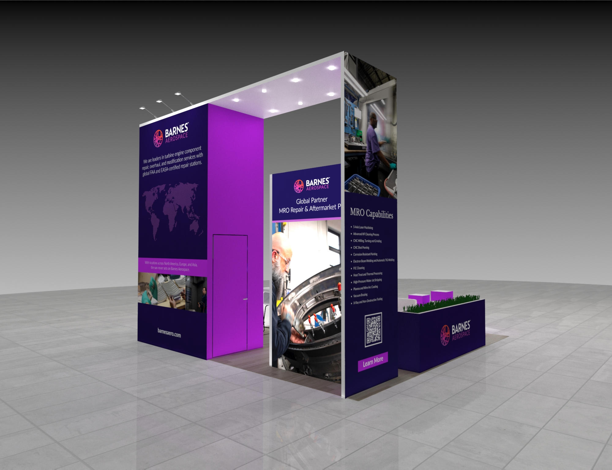 Licensing Expo 20x20 trade show exhibit rental in Las Vegas (view 3)