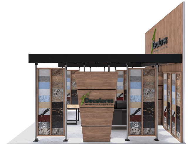 HD Expo 20x20 trade show exhibit rental in Las Vegas (view 3)
