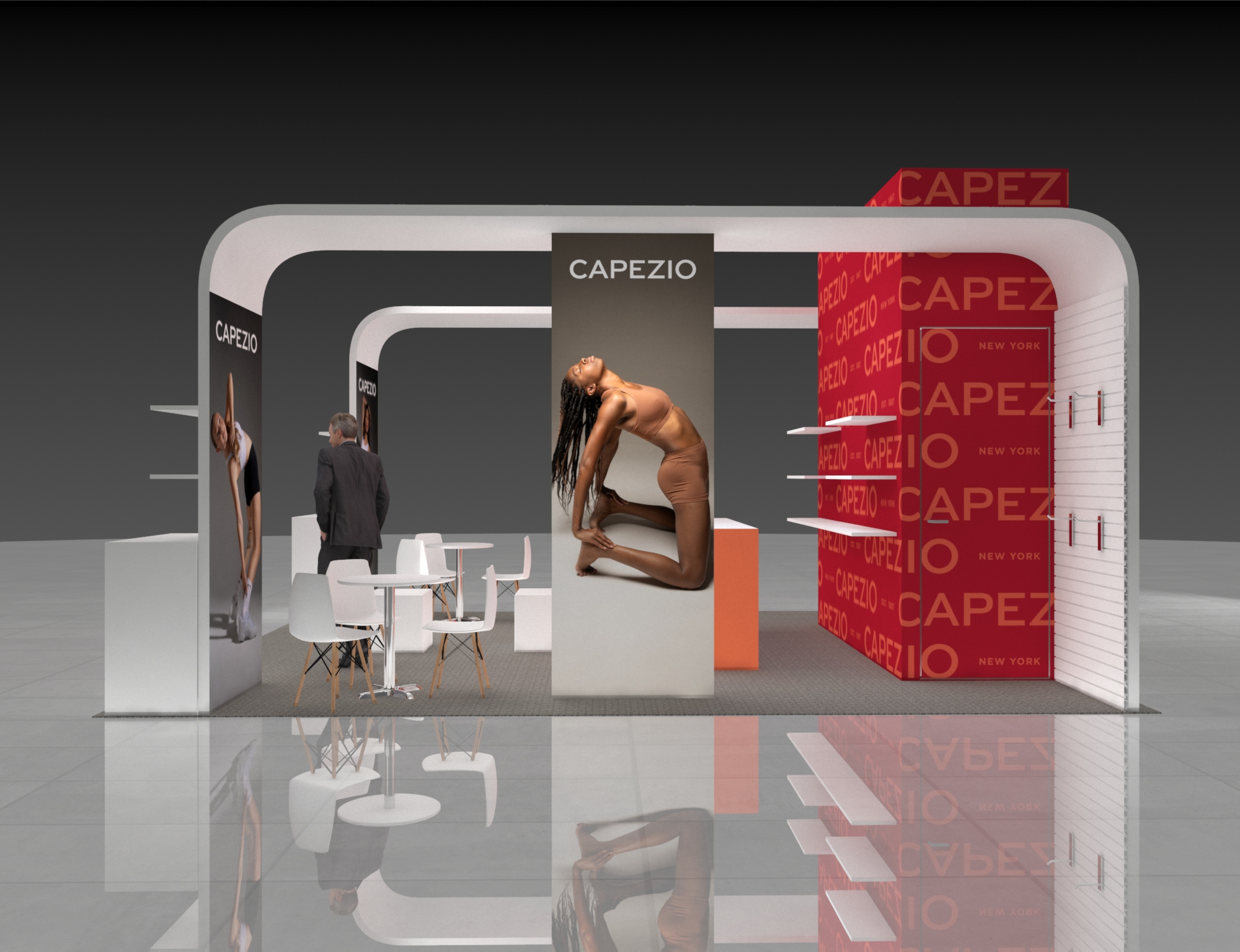 MAGIC 20x20 trade show exhibit rental in Las Vegas