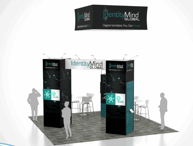 World of Concrete 20x20 trade show exhibit rental in Las Vegas