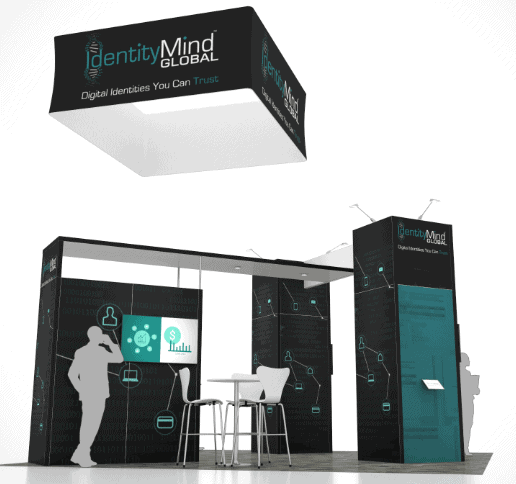 World of Concrete 20x20 trade show exhibit rental in Las Vegas (view 4)