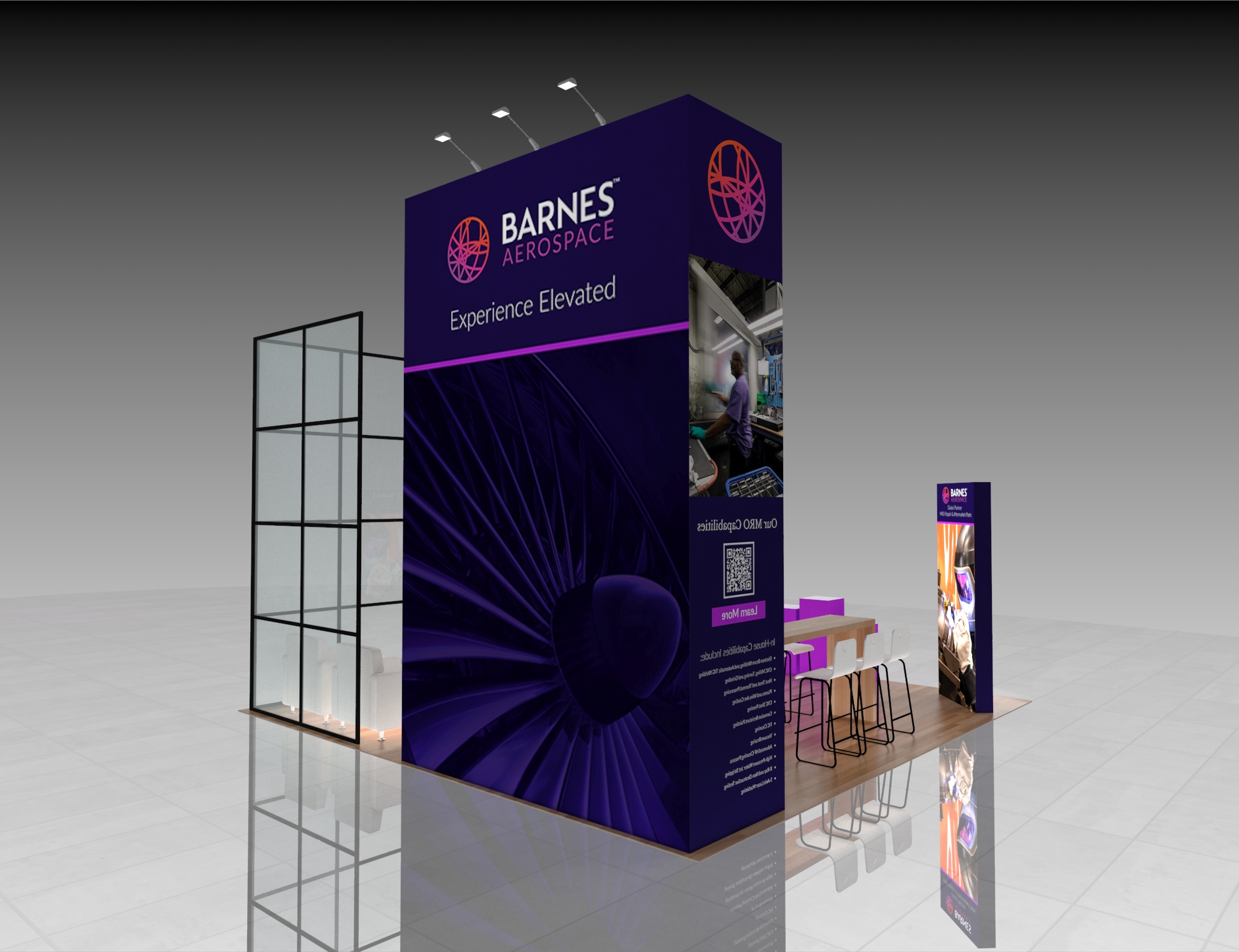 WPPI 20x20 trade show exhibit rental in Las Vegas (view 3)