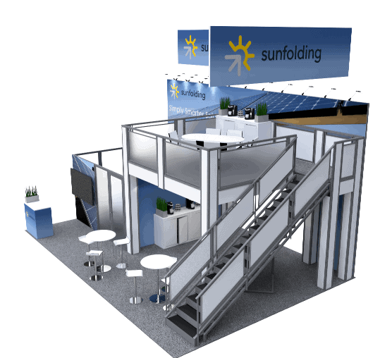 G2E 20x30 trade show exhibit rental in Las Vegas (view 3)